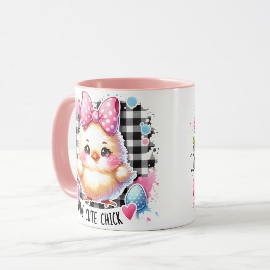 Mug Un mignon poussin (Devant gauche)