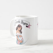 Mug Un miracle commence grossesse (Devant gauche)