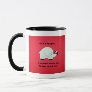 Mug Un moment sur les lips, un autre sur les hips...