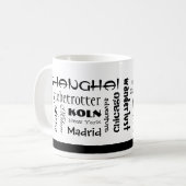 Mug Un monde de buvette café/thé (Devant gauche)