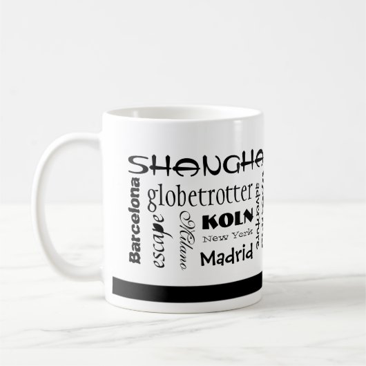 Mug Un monde de buvette café/thé (Gauche)