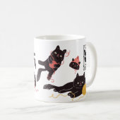 Mug Un Monde Drôle De Chats (Devant droit)