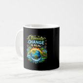 Mug Un monde qui se réchauffe (Devant gauche)