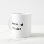 Mug Un monsieur et un chercheur (Devant gauche)