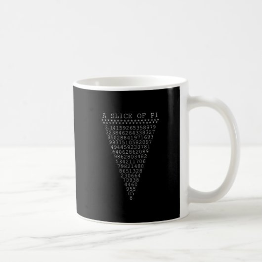 Mug Un morceau fantasque de Pi (Droite)