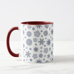 Mug Un motif de vigne floral élégant simple