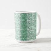 Mug Un motif géométrique transparent avec interlockin (Devant droit)