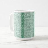 Mug Un motif géométrique transparent avec interlockin (Devant gauche)