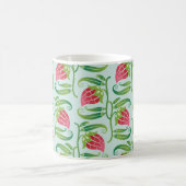 Mug un motif sans soudure d'été avec fraises (Centre)