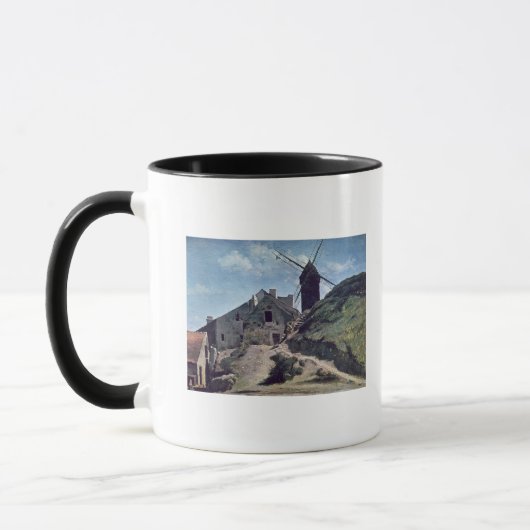 Mug Un moulin à vent chez Montmartre, 1840-45 (Gauche)