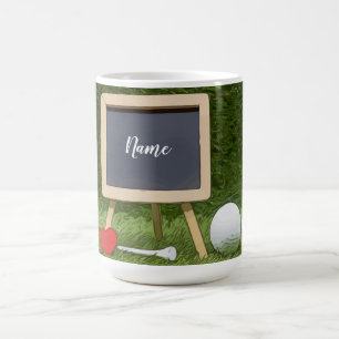 Mug Un muret de golf pour les golfeurs avec balle de g
