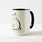 Mug “Un murmure du cœur” (Devant droit)