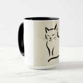 Mug “Un murmure du cœur” (Devant gauche)