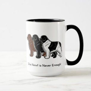 Mug Un Newf est assez jamais !