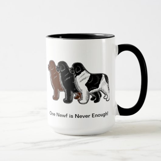 Mug Un Newf est assez jamais ! (Droite)