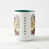 Mug Un Noël doux avec un terrier de Boston (Centre)