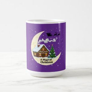 Mug Un Noël Magique Traîneau Fantaisiste du Père Noë