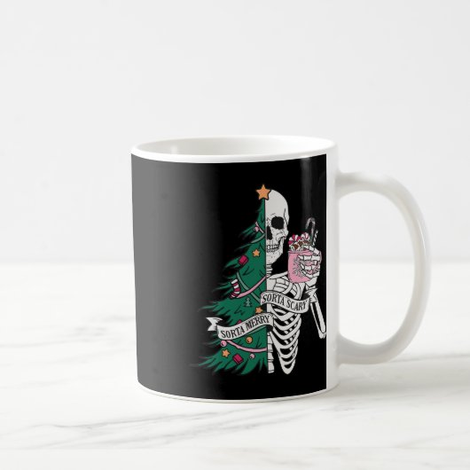 Mug Un Noël plutôt effrayant plutôt joyeux (Droite)
