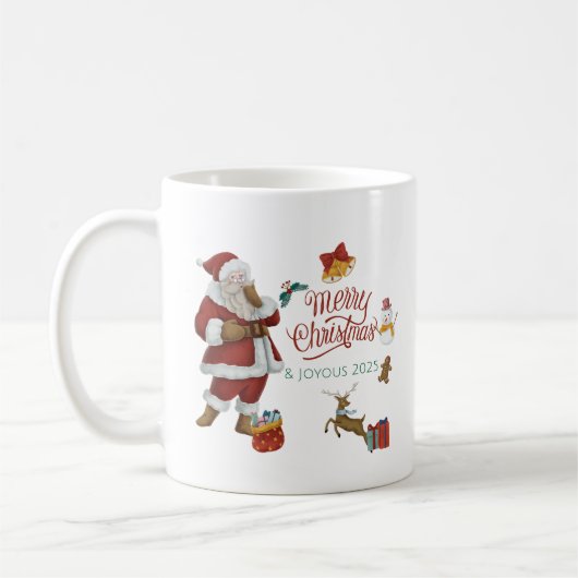 Mug Un Noël Vintage (Gauche)