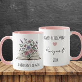Mug Un Nouveau Chapitre Commence Une Retraite Florale