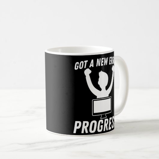 Mug Un Nouveau Codage De Programmateur De Progrès D'Er (Devant droit)