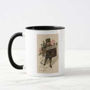 Mug Un nouveau garçon heureux de courrier de YearIrish