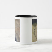 Mug Un nuage de poussière bronzée d'Arabie Saoudite (Centre)