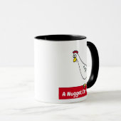 Mug Un Nugget que je ne suis pas ! Végétarien (Devant droit)