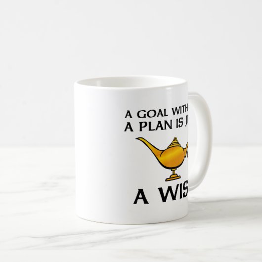 Mug Un Objectif Sans Plan (Devant droit)