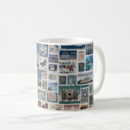 Mug Un océan de Timbres - (Devant droit)