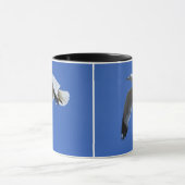 Mug Un oiseau de rivage à bec cerclé époustouflant en  (Centre)