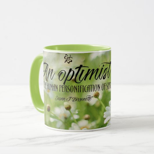 Mug Un optimiste (Devant gauche)