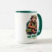 Mug Un Ours de Pêche de Plus de Lance (Devant droit)
