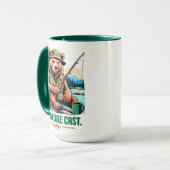 Mug Un Ours de Pêche de Plus de Lance (Devant gauche)
