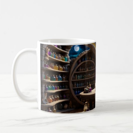 Mug Un ours et son étude magique (Gauche)