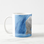 Mug Un Ours polaire à la cascade gelée (Gauche)