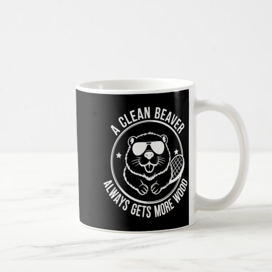 Mug Un ours propre obtient toujours plus de bois (Droite)