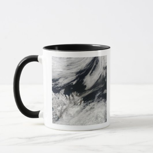 Mug Un panache gris pâle souffle du sommet (Gauche)