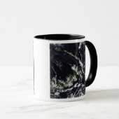 Mug Un panache volcanique de la caldera Rabaul (Devant droit)