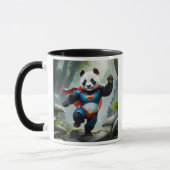 Mug Un panda super héros. (Gauche)
