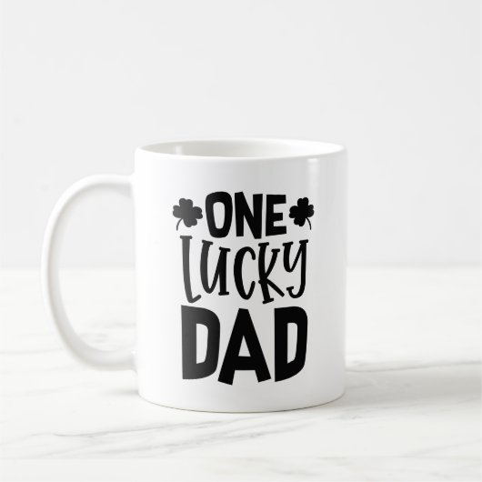 Mug Un papa chanceux (Gauche)
