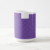 Mug Un papier d'emballage blanc avec un motif extensib (Centre)