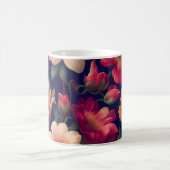 Mug Un papier peint avec un motif floral (Centre)