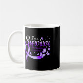 Mug Un papillon de sensibilisation à la fibromyalgie c (Gauche)