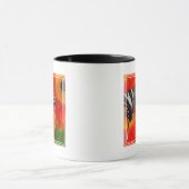 Mug Un papillon Eurytides marcellus (Centre)