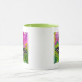 Mug Un papillon porte-queue se posant (Centre)