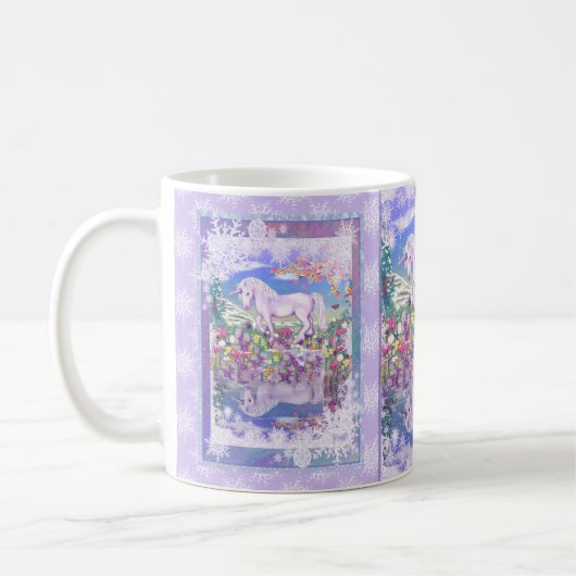 Mug Un paradis pourpre & neige (Gauche)