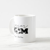 Mug Un parfait personnalisé pour chaque maman de socce (Devant gauche)