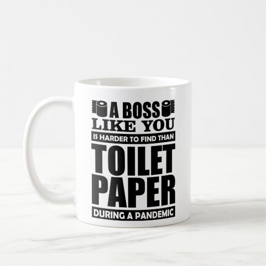 Mug Un patron comme toi est plus difficile de trouver  (Gauche)