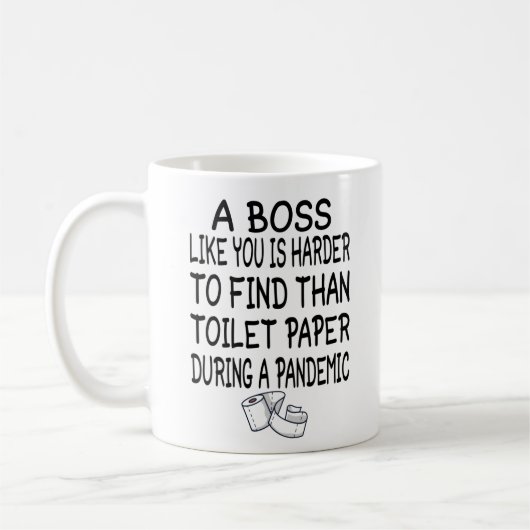 Mug Un patron comme vous est plus difficile à trouver  (Gauche)